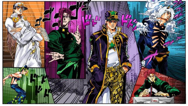 Beautiful Jojos Bizarre Adventure Background.