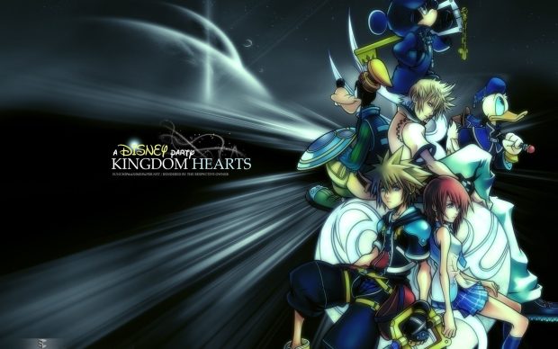 Beautiful Kingdom Hearts Background.