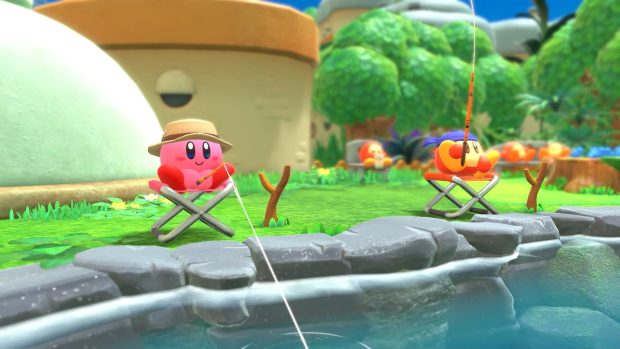 Beautiful Kirby Background.