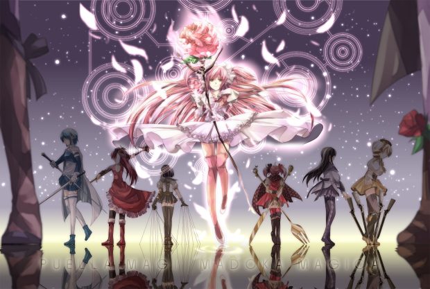 Beautiful Madoka Magica Wallpaper HD.