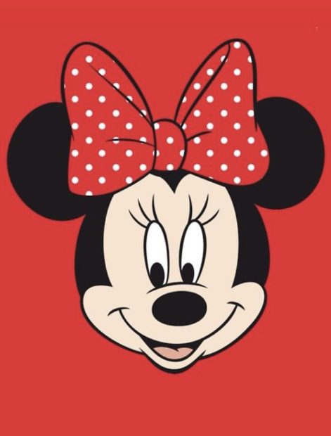 Beautiful Minnie Mouse Background.