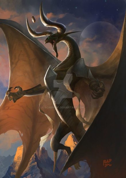 Beautiful Nicol Bolas Wallpaper HD.