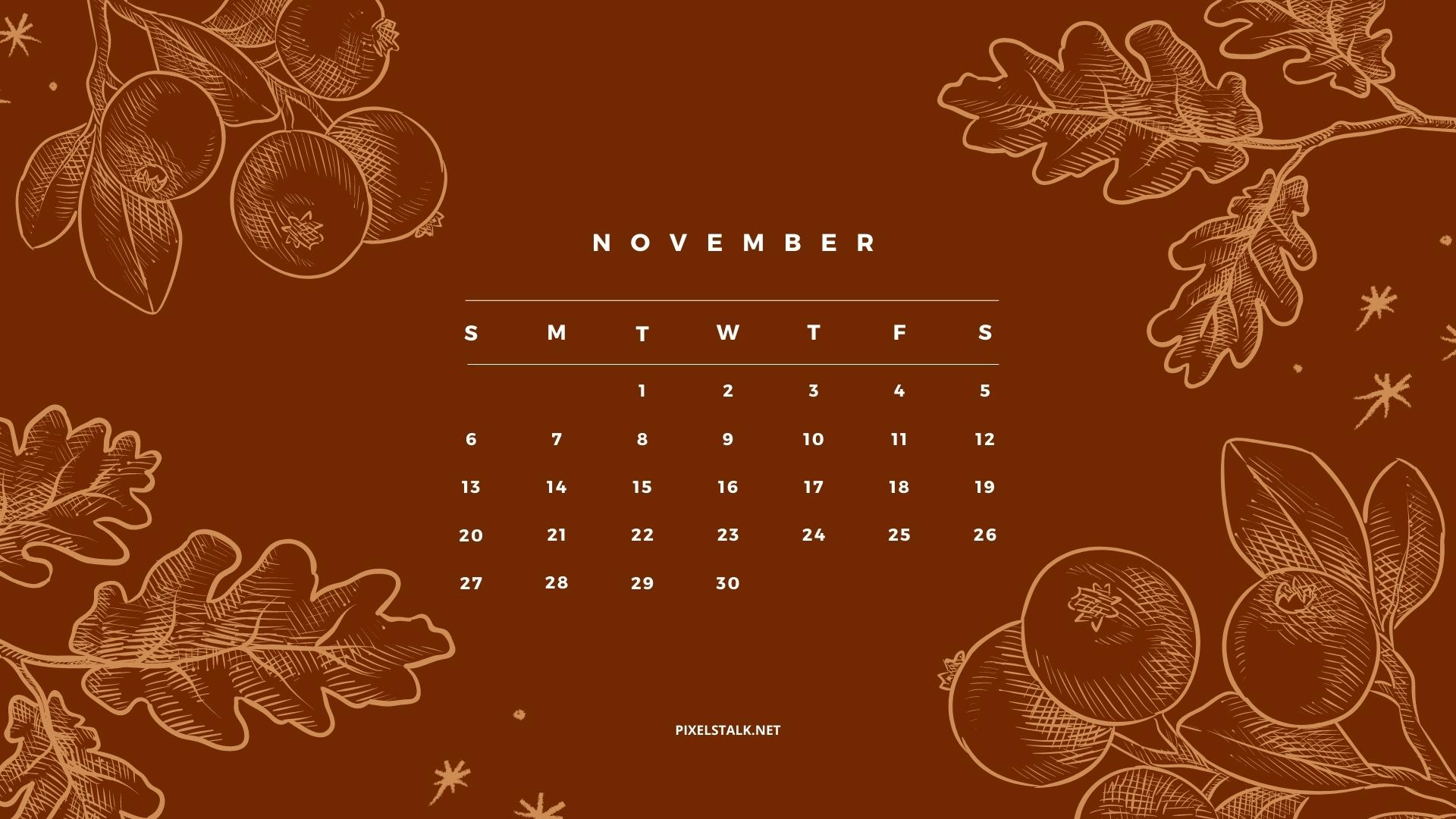 November 2022 Calendar HD Wallpapers  PixelsTalkNet