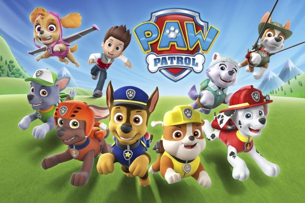 Beautiful Paw Patrol Background.