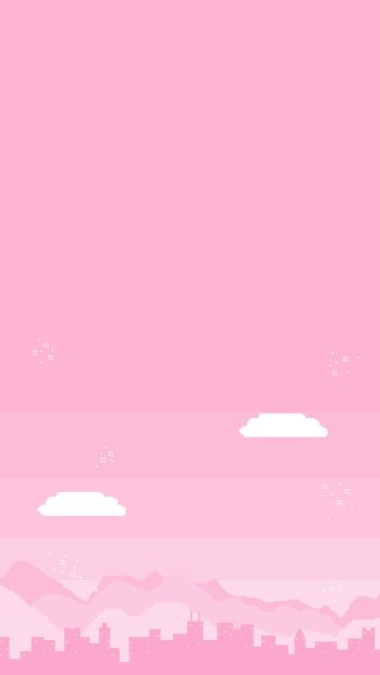 Beautiful Pink Aesthetic Wallpaper.