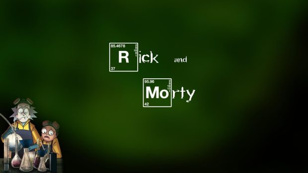 Beautiful Rick And Morty Background 4K.