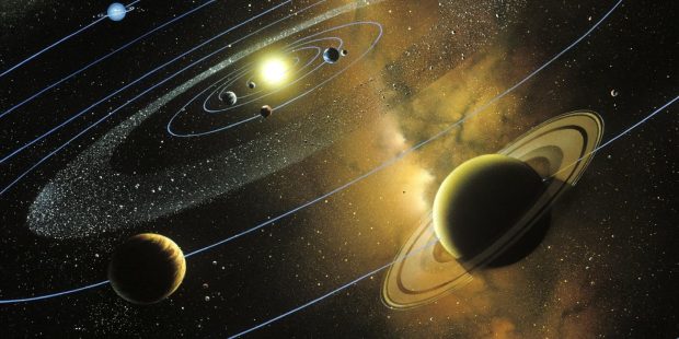 Beautiful Solar System Wallpaper HD.