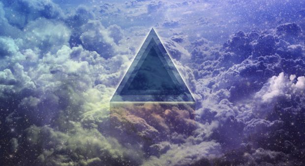 Beautiful Triangle Wallpaper HD.