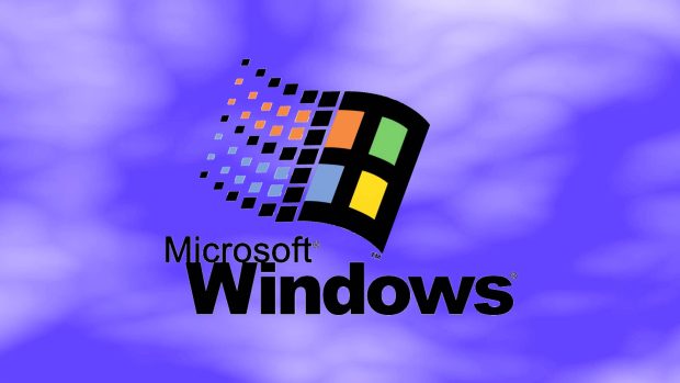 Beautiful Windows 95 Background.