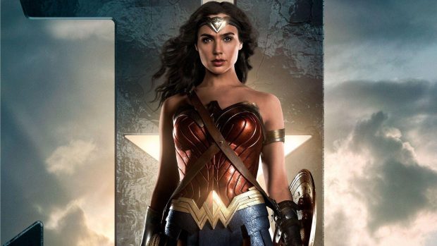 Beautiful Wonder Woman Background.