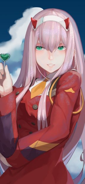 Beautiful Zero Two Background.