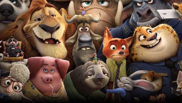 Beautiful Zootopia Background.