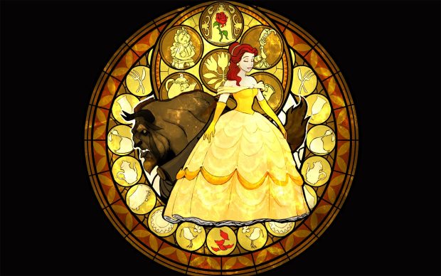 Beauty And The Beast Aesthetic Wallpaper HD.