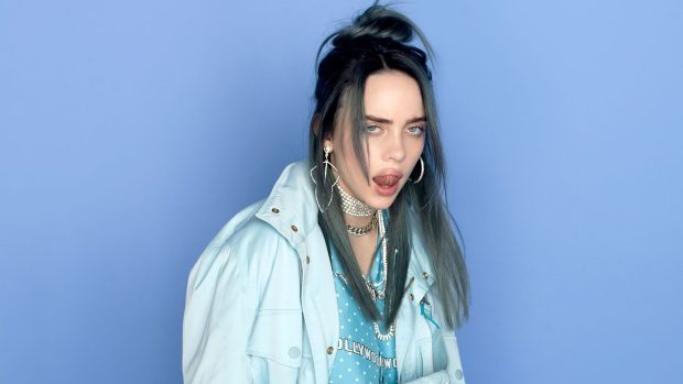 Billie Eilish Aesthetic 4K Wallpaper.