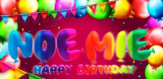 Birthday Background HD Color Balloon.