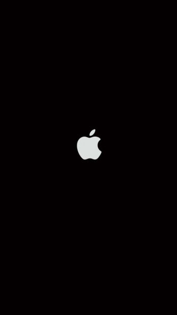 Black Aesthetic Wallpaper HD Iphone Logo.