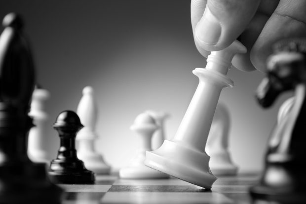 Black And White Chess Wallpaper HD.