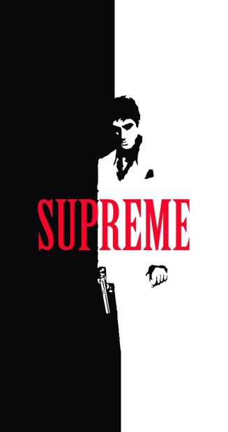 Black And White Supreme HD Wallpaper.