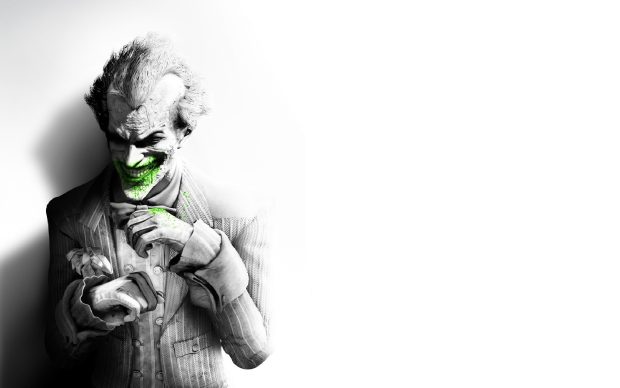 Black And White The Joker Wallpaper HD.