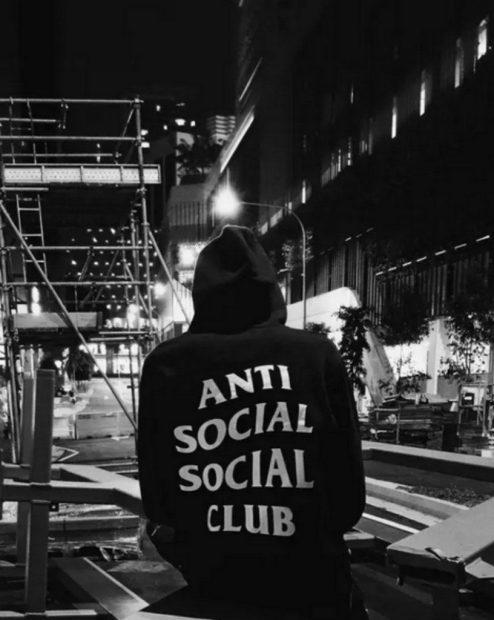 Black Anti Social Social Club Wallpaper HD.