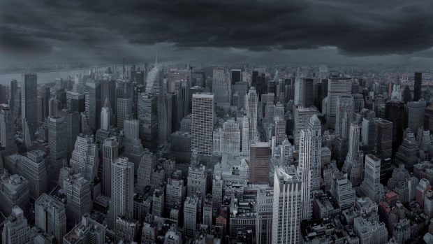 Black City 4K Backgrounds HD.