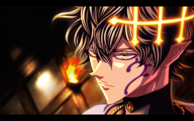 Black Clover HD Wallpaper Free download.