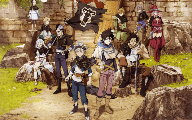 Black Clover Wallpaper HD Free download.