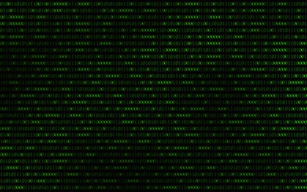 Black Code Wallpaper HD.