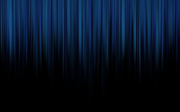 Black Cute Blue Wallpaper.