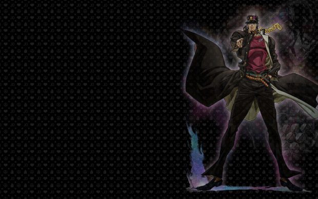 Black Jotaro Wallpaper HD.