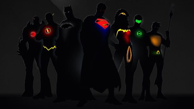 Black Justice League Wallpaper HD.