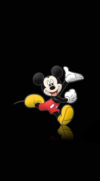 Black Mickey Mouse Wallpaper HD.