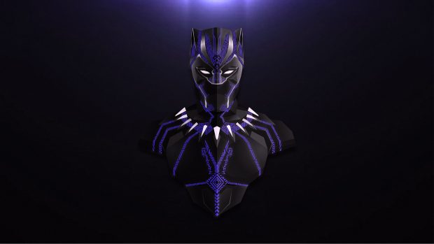 Black Panther 4K UHD Wallpaper.