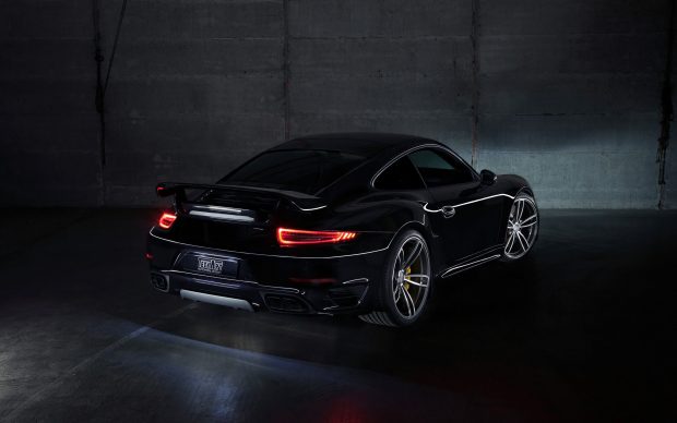 Black Porsche Wallpaper HD.