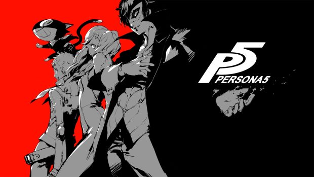 Black Red Persona 5 Wallpaper HD.