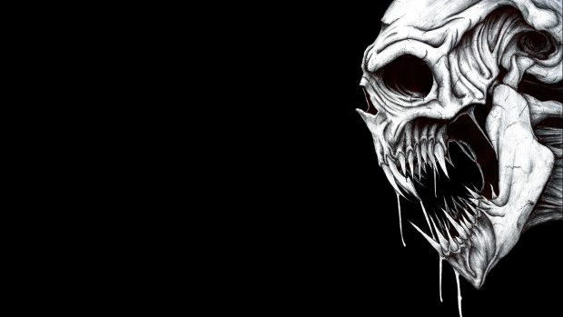 Black Skulls Wallpaper HD.