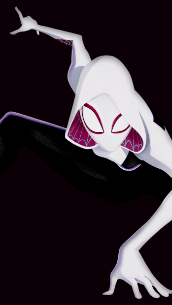 Black Spider Gwen Wallpaper HD.