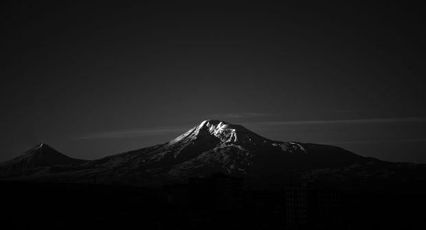 Black Wallpaper Aesthetic Wallpaper HD Fuji Moutain.