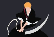 Bleach Minimalist Wallpaper Desktop.