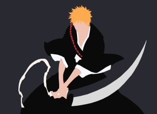 Bleach Minimalist Wallpaper Desktop.