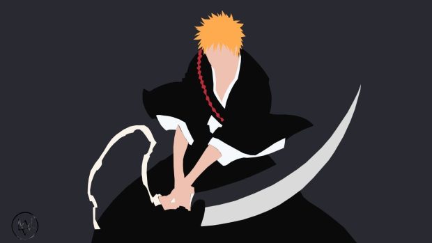 Bleach Minimalist Wallpaper Desktop.