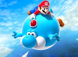 Blue Cool Backgrounds Super Mario.