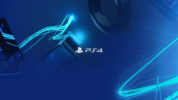 Blue Cool PS4 Wallpaper.