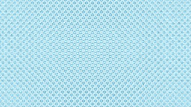Blue Cute Pattern Wallpaper HD.