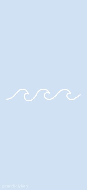 Blue Cute Phone Backgrounds Minimalist.