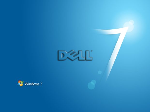 Blue Dell Background.