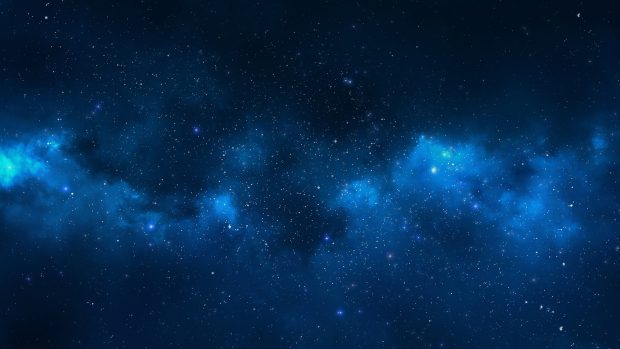 Blue Desktop HD Wallpaper Galaxy.