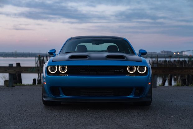 Blue Dodge Challenger Wallpaper HD.