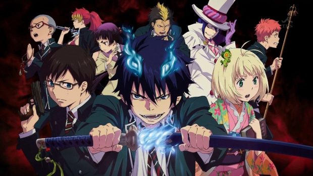 Blue Exorcist Desktop Wallpaper.