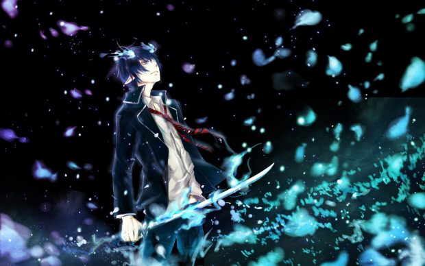 Blue Exorcist HD Wallpaper Free download.